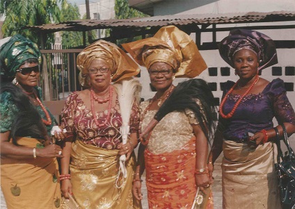 Odiche with Ugbondu, CJ and Elizabeth