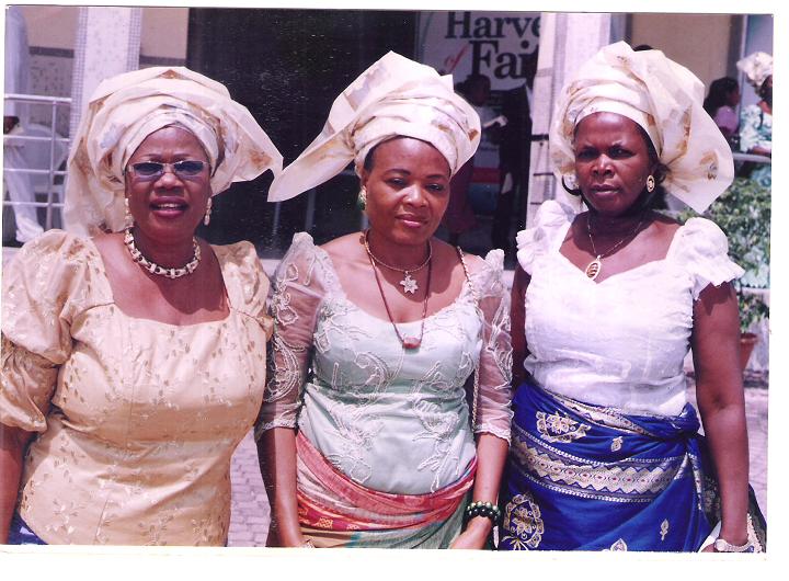 Aunty Rose with Julie Chikezie and Bene Ndukwu