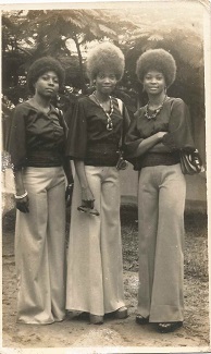 Tessy, Rose & Ngozi in 1975