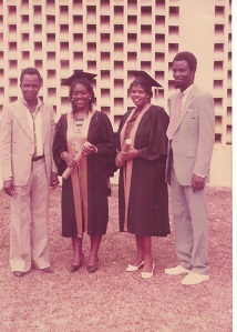 The Mekamkwes & Ezendukas at F.C.E. (Tech) graduation in 1986