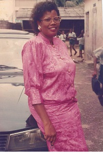 Rose in her younger days teaching in Lagos Secondary Schools